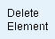 Delete Element